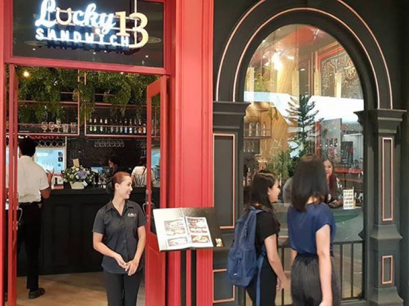 Lucky 13 Sandwich at Central Floresta Phuket