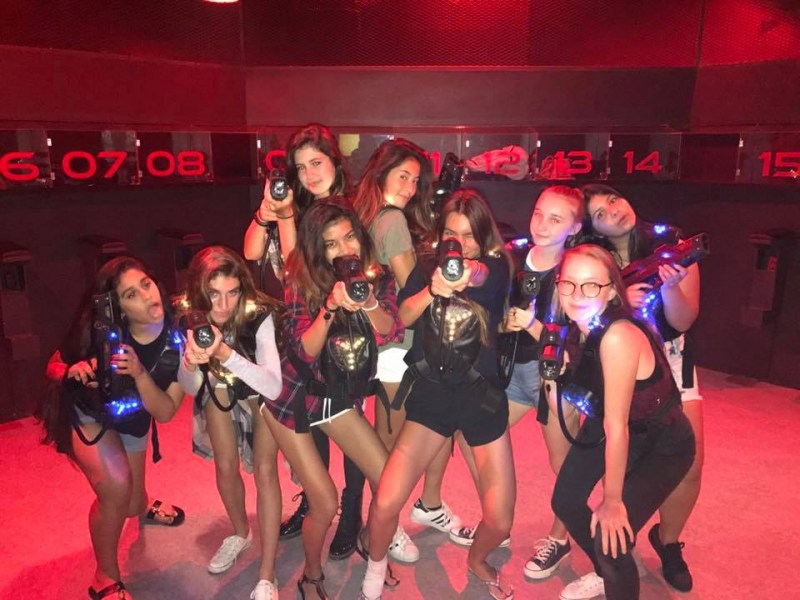 Game Space Laser Battle