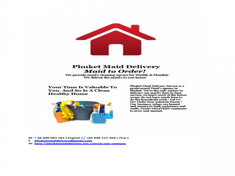 Phuket Maid's Delivery - Image 2